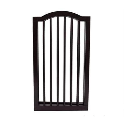 Pet Gate with Arched 4 Panel Fence